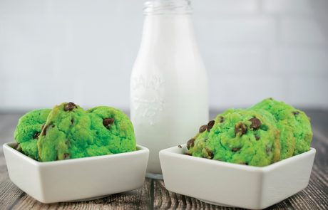 Lucky Shamrock Cookies